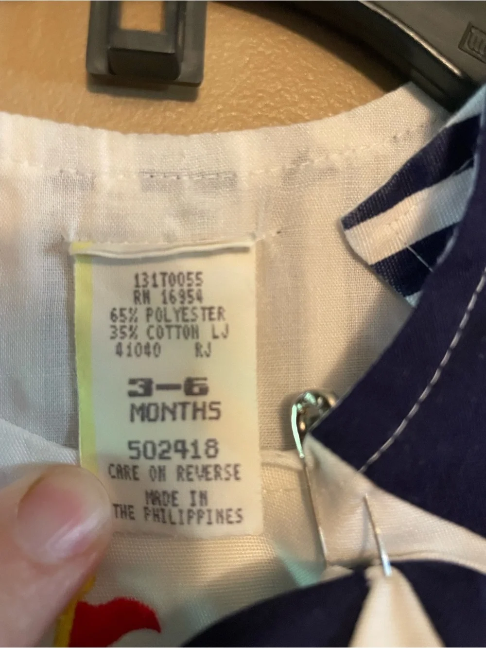 Vintage 90’s Nautical Sailboat Baby Romper - Navy & White with Red Accents